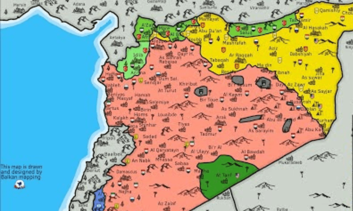 The digital Footprint of Balkan Mapper